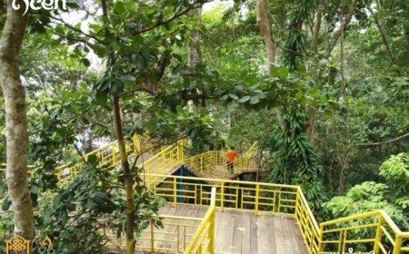 Taman Hutan di Tugu Kilometer Nol Sabang Cocok untuk Bersantai
