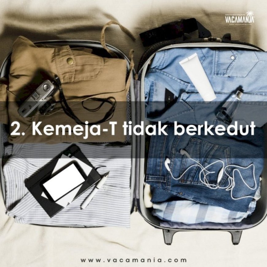 10 Pakaian Wajib Bawa Ketika Melancong