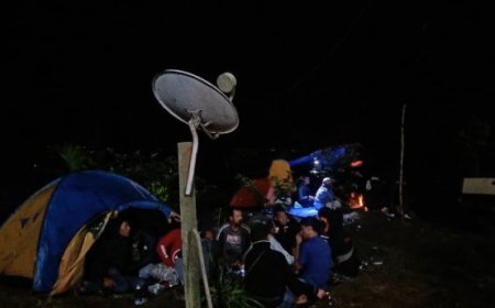Sensasi Camping di Objek Wisata Berkabut