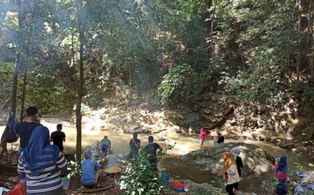 Krueng Siron Wisata baru di Kawasan Ulumasen