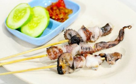 Sate Gurita Kuliner Khas Pulau Weh