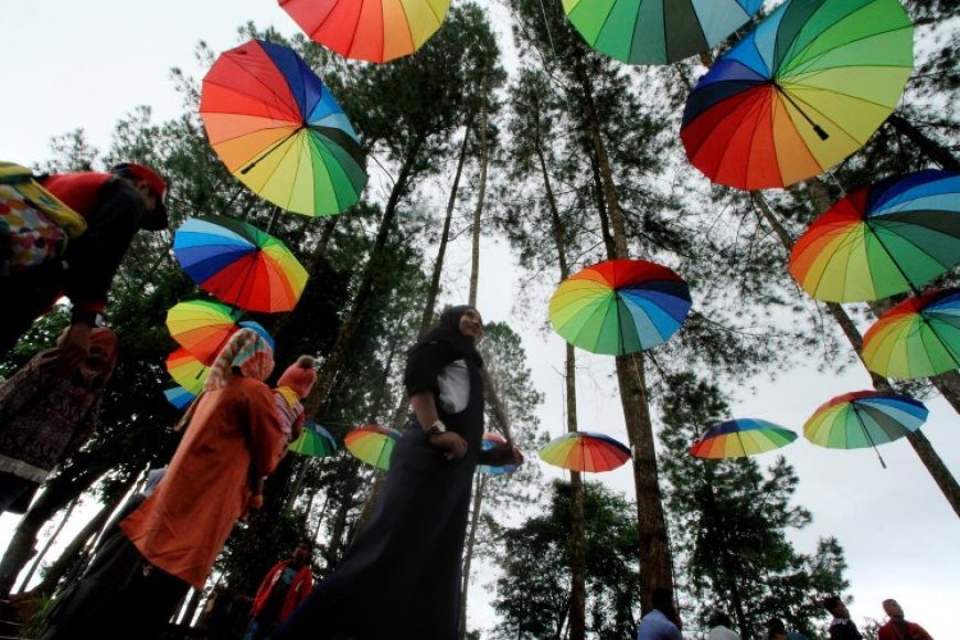 Objek Wisata Selfi Gunung Salak di Aceh Utara