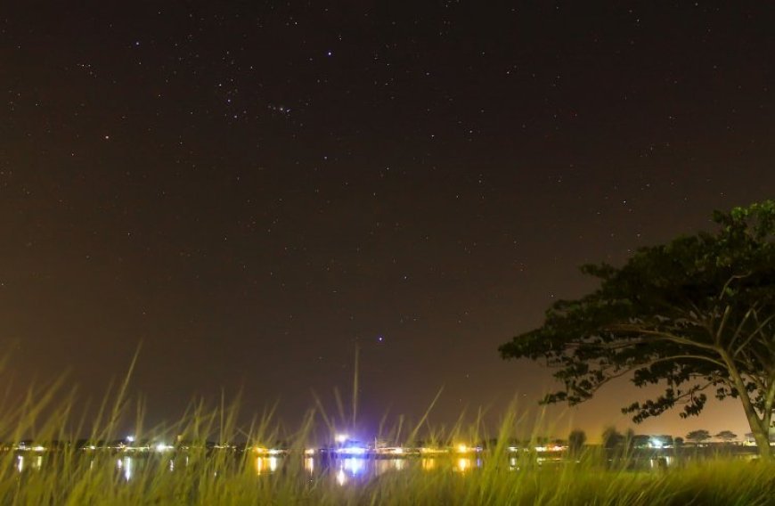 Menikmati Pesona Waduk Pusong Lhokseumawe di Sore Hari