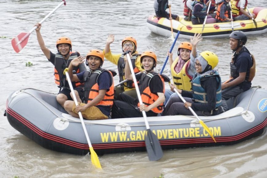 Serunya Wisata Arung Jeram Lukup Badak Aceh Tengah